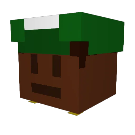 Jacktheripper337 Minecraft avatar head, 3D render