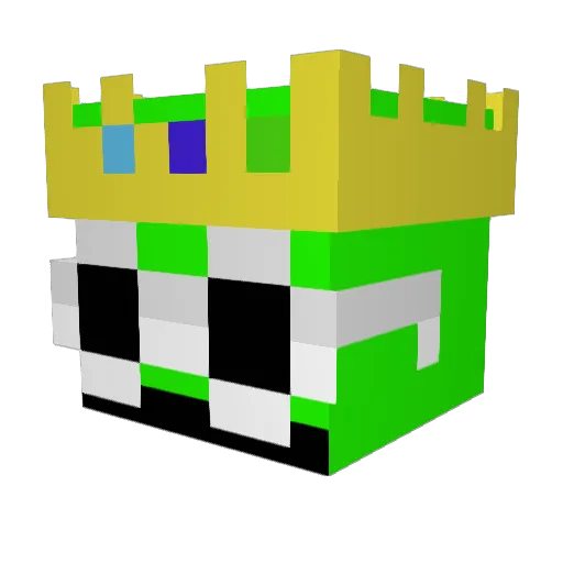 Jacktogay Minecraft avatar head, 3D render