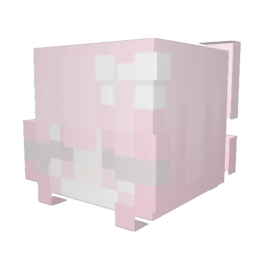 Jackwesty Minecraft avatar head, 3D render
