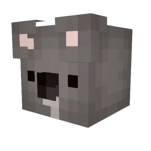Jacky328 Minecraft avatar head, 3D render