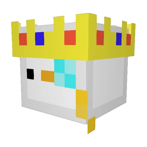 JackyLara18 Minecraft avatar head, 3D render
