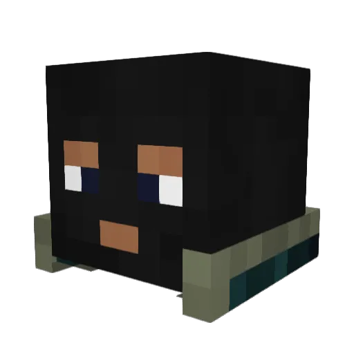 JackyLol1512 Minecraft avatar head, 3D render