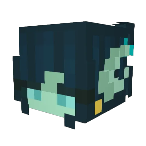 JackyVersalle Minecraft avatar head, 3D render