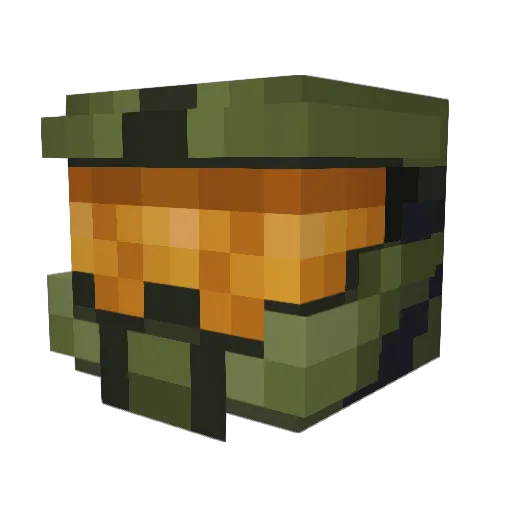 Jacky_Chan9805 Minecraft avatar head, 3D render