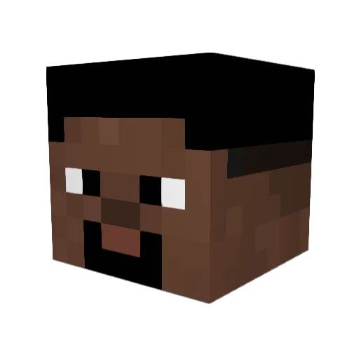 Jaco_263 Minecraft avatar head, 3D render