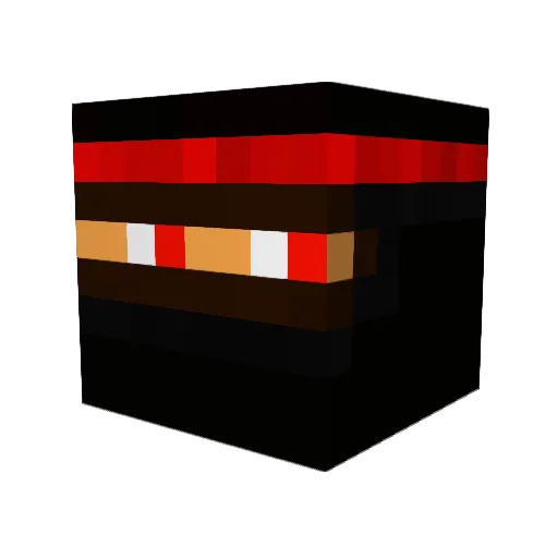 Jacob009 Minecraft avatar head, 3D render