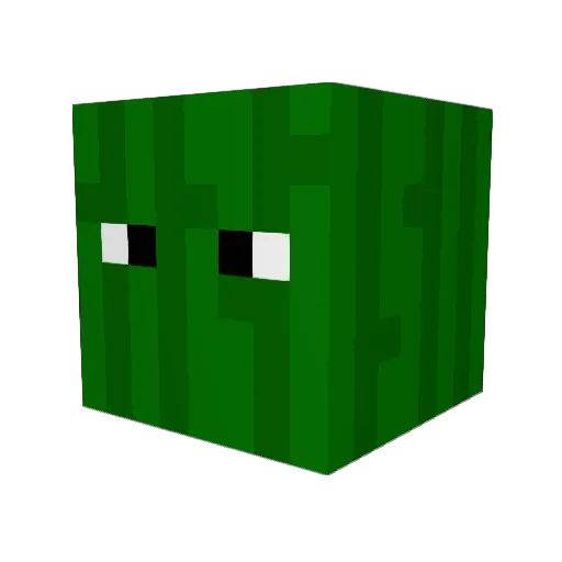 Jacob3166 Minecraft avatar head, 3D render