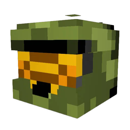 Jacob35 Minecraft avatar head, 3D render