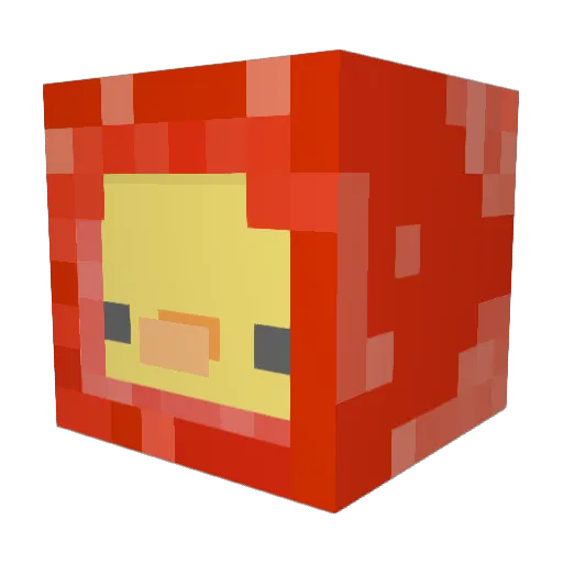 JacobFishBoy Minecraft avatar head, 3D render