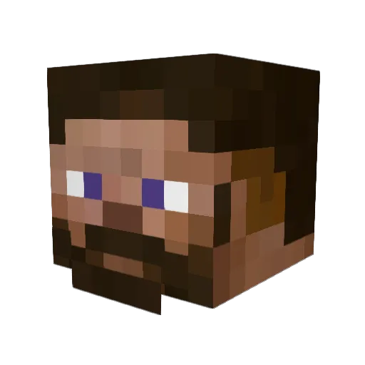 JacobJake5 Minecraft avatar head, 3D render