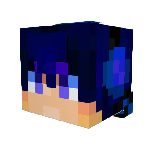 JacobMC14 Minecraft avatar head, 3D render