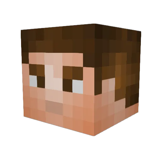 JacobStaley Minecraft avatar head, 3D render
