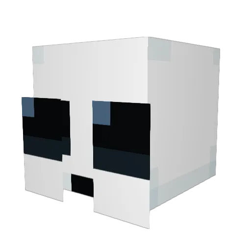 JacobYanOMe Minecraft avatar head, 3D render