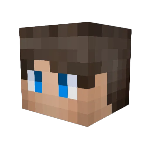 Jacob_Barnet Minecraft avatar head, 3D render