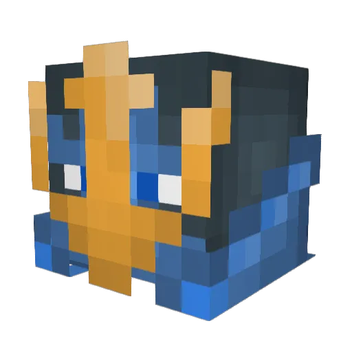 Jacob_Speedy_YT Minecraft avatar head, 3D render