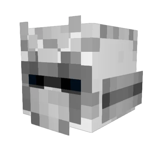 Jacobay Minecraft avatar head, 3D render