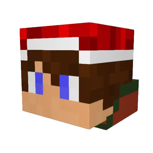 Jacobsutton93 Minecraft avatar head, 3D render