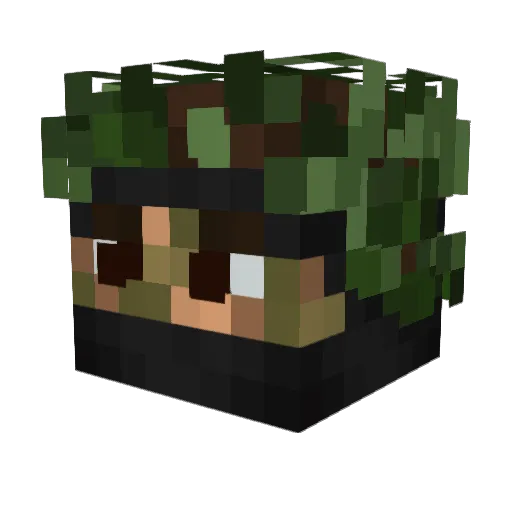 JacobyMatt Minecraft avatar head, 3D render