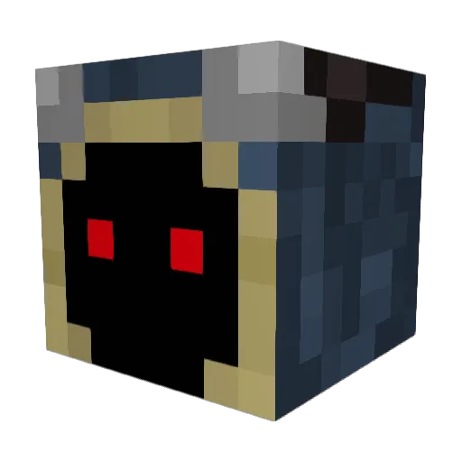 Jacondwski Minecraft avatar head, 3D render
