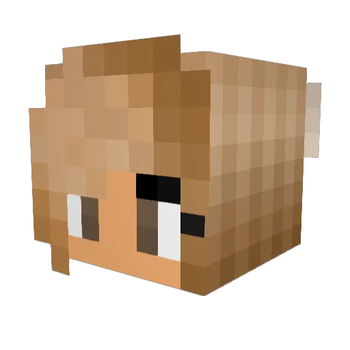 Jada_Nicole Minecraft avatar head, 3D render