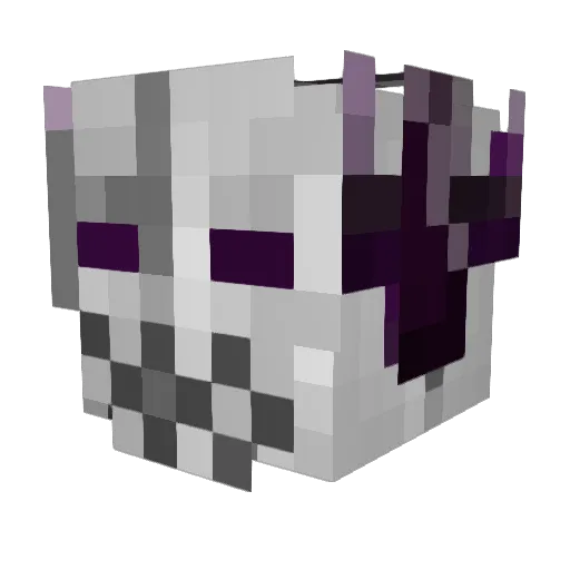 Jadalo Minecraft avatar head, 3D render