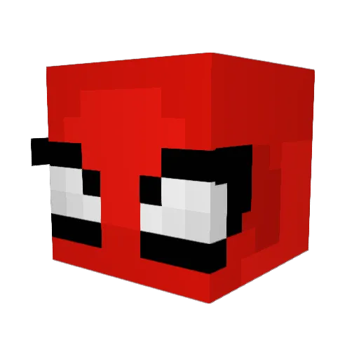 Jaddler815 Minecraft avatar head, 3D render