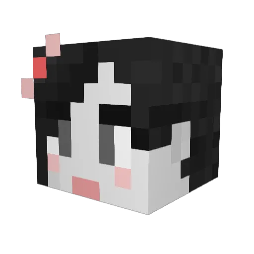JadeOHayes Minecraft avatar head, 3D render