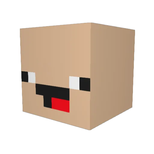 JadeOrlabite___ Minecraft avatar head, 3D render