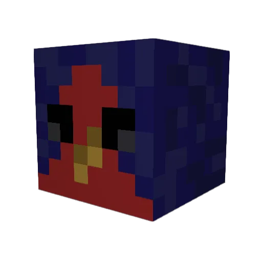 JadeRegion25 Minecraft avatar head, 3D render