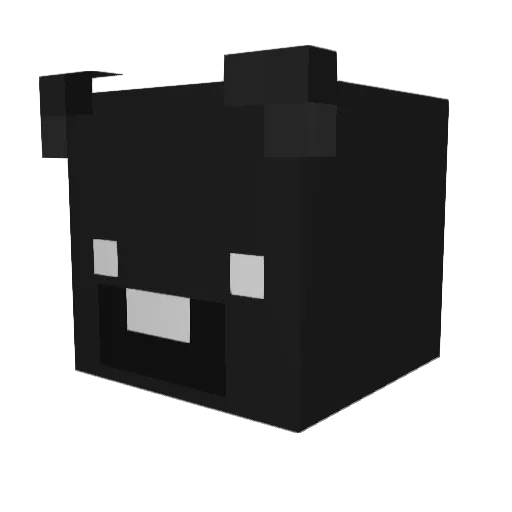 Jade_277 Minecraft avatar head, 3D render