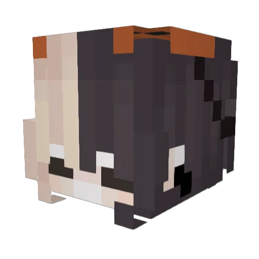 Jade__Alchemy Minecraft avatar head, 3D render