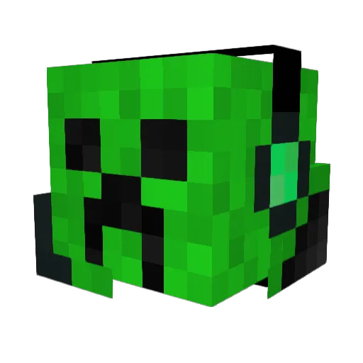 Jaden101 Minecraft avatar head, 3D render