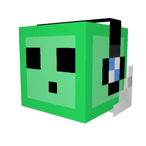 JadenG Minecraft avatar head, 3D render