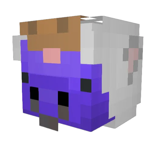 Jadezer Minecraft avatar head, 3D render