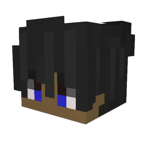 JaeXpress21 Minecraft avatar head, 3D render