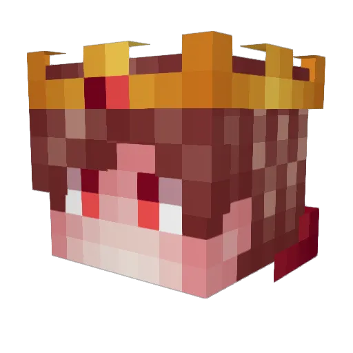 Jaeger_LoL Minecraft avatar head, 3D render