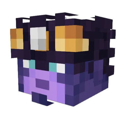 JaehoisKorea Minecraft avatar head, 3D render