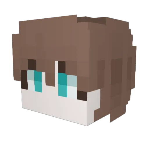 Jaemin0103 Minecraft avatar head, 3D render