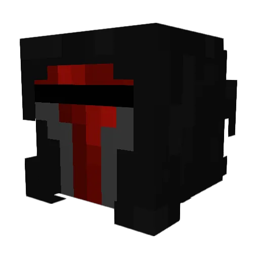 Jaeskull Minecraft avatar head, 3D render