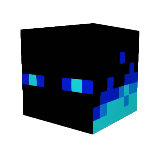 Jaf13 Minecraft avatar head, 3D render