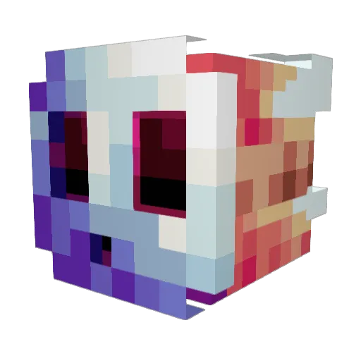 JafarFromAFar Minecraft avatar head, 3D render