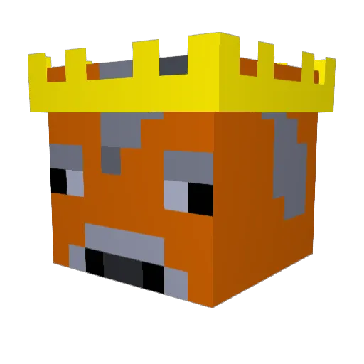 Jafar_Coincax Minecraft avatar head, 3D render