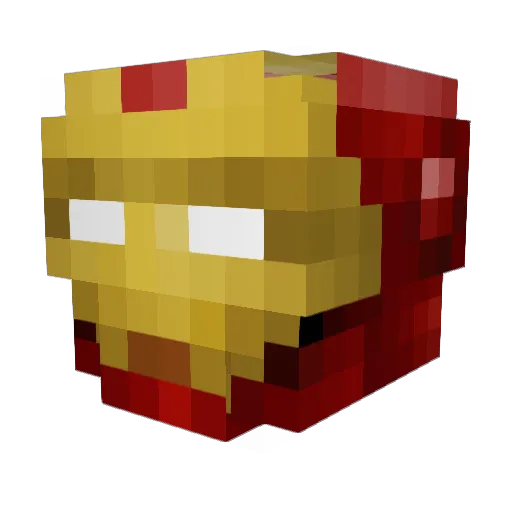 JafraCraft Minecraft avatar head, 3D render