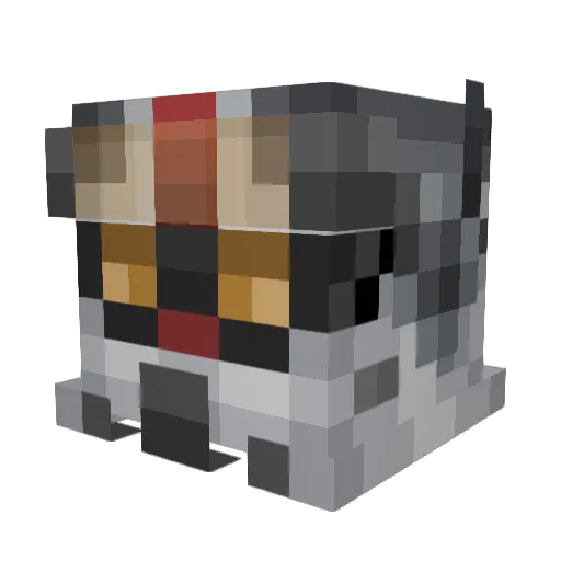 Jager_Fenrir Minecraft avatar head, 3D render