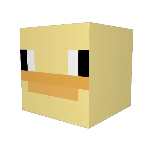 JaggC0bra Minecraft avatar head, 3D render