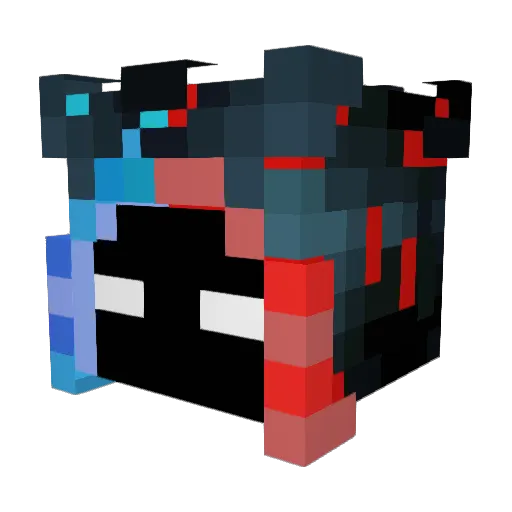Jaggerjayrock Minecraft avatar head, 3D render