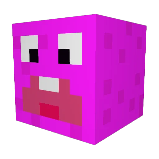 Jaggerjr Minecraft avatar head, 3D render