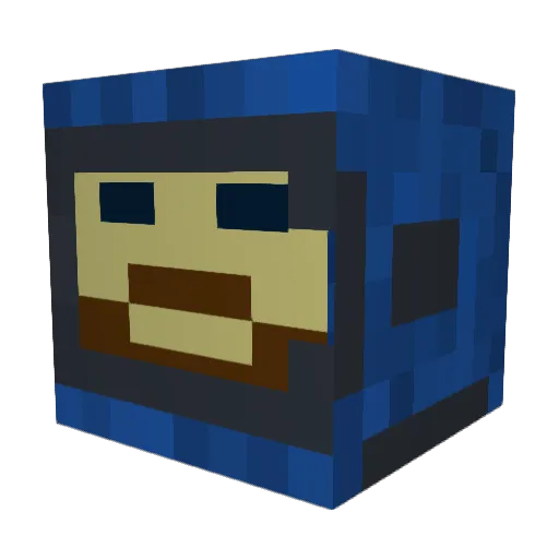 JagoDragon Minecraft avatar head, 3D render