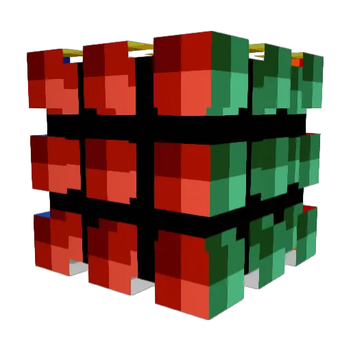 Jagoinator Minecraft avatar head, 3D render