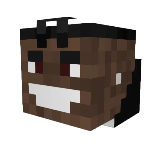 JaguarPvP Minecraft avatar head, 3D render